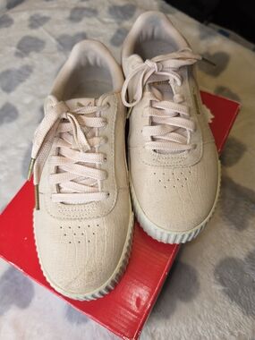 Puma Women's Pale Blush Lace-Up Sneakers